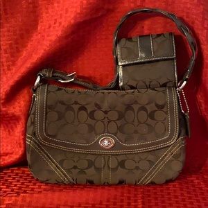 Coach wallet and purse